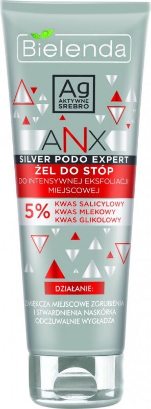 Bielenda Anx Silver Podo Exfoliation Gel 100 g Jalkojen hoito