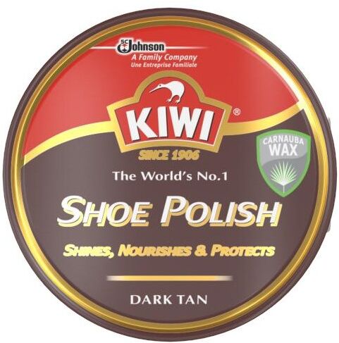 Kiwi Shoe Polish Dark Tan 50 ml Kenkien hoito