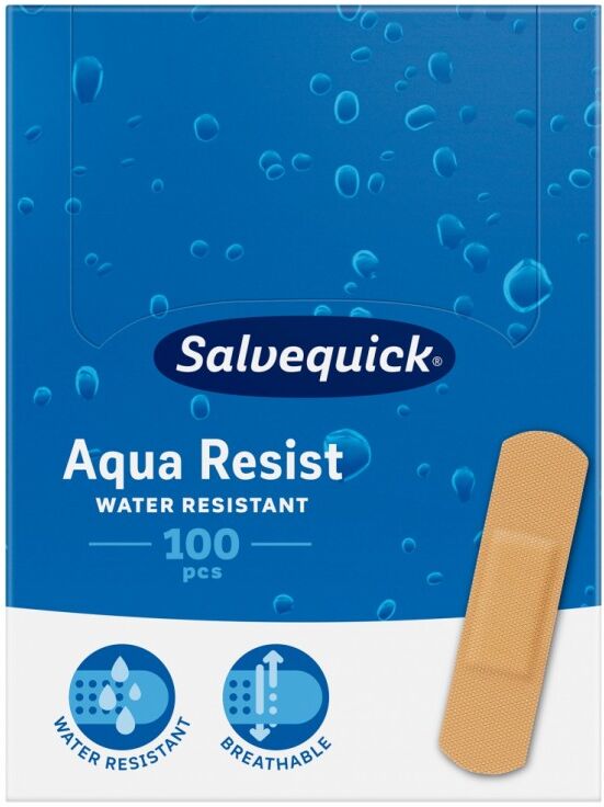 Salvequick Aqua Resist Small 100 kpl Laastarit