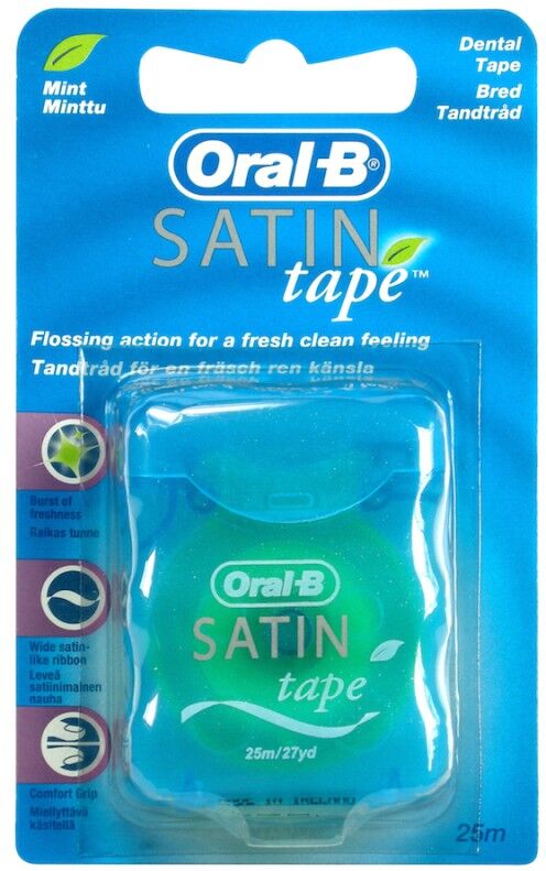 Oral-B Satin Tape Floss 25 m Hammaslanka