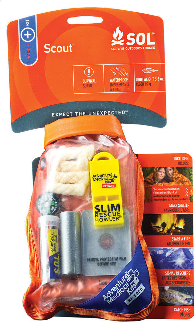 Klim S.O.L. Survival Pak Ensiapusetti Oranssi unisex yksi koko