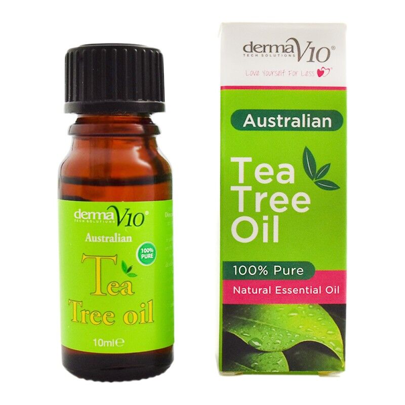 DermaV10 HP Tea Tree Oil 10 ml Spottreatment