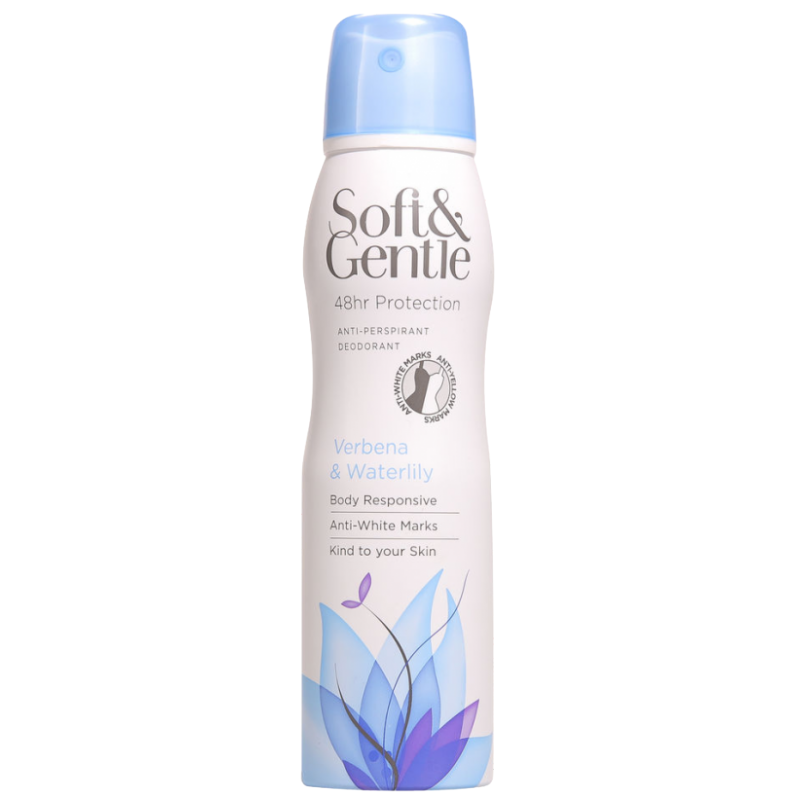 Soft &amp; Gentle Verbena & Waterlily Deospray 150 ml Deodorant