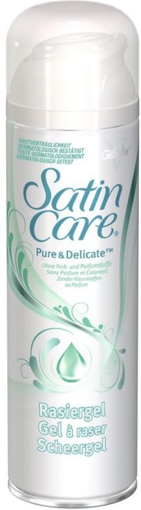 Gillette Satin Care Pure & Delicate 200 ml Scheergel