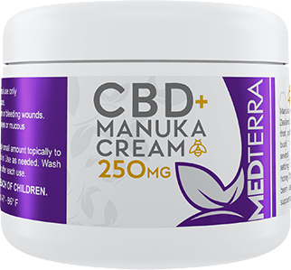 Medterra CBD 250 mg + Manuka Cream