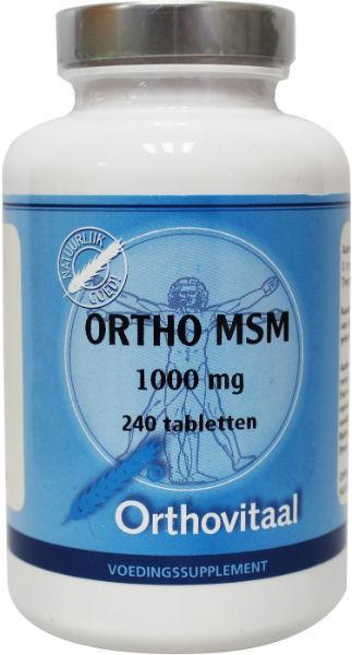 Orthovitaal MSM 1000mg Tabletten 240st