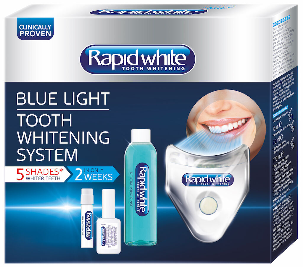 Rapid White Blue Light Tooth Whitening System