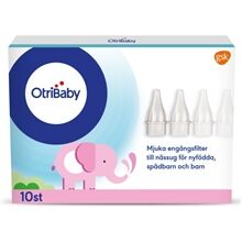 Novartis Otri-Baby engångsfilter till nässug 10st 10 stk/pakke