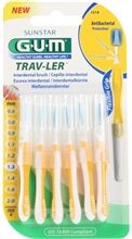 GUM Travler Mellanrumsborste 1,3mm 6st/paket 1 pack