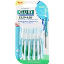 GUM Travler Mellanrumsborste 1,6mm 6st/paket 1 pack