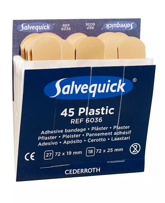 Salvequick Refill Plaster 6036 - Innholdspakke