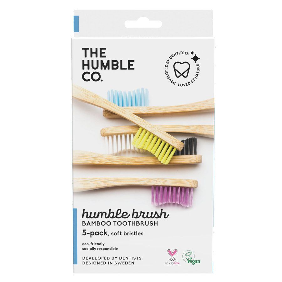 The Humble Co. The Humble Co Flat Curved Adult Soft 5pcs