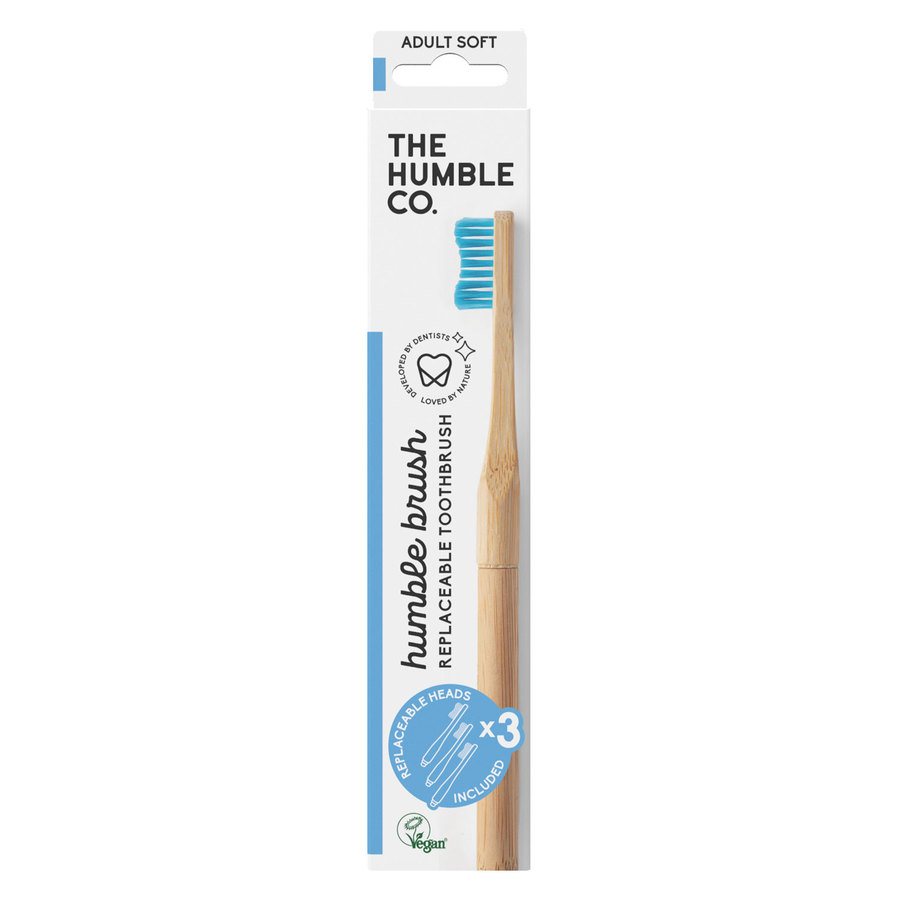 The Humble Co. The Humble Co Humble Brush Interchangeable Head Blue Soft