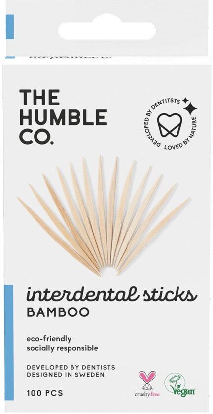 The Humble Co. The Humble Co Bamboo Interdental Sticks 100pcs