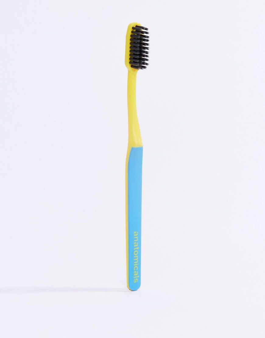 Anatomicals And Ain't That The Tooth The Better Brush Charcoal Toothbrush - Blue-No colour  No colour