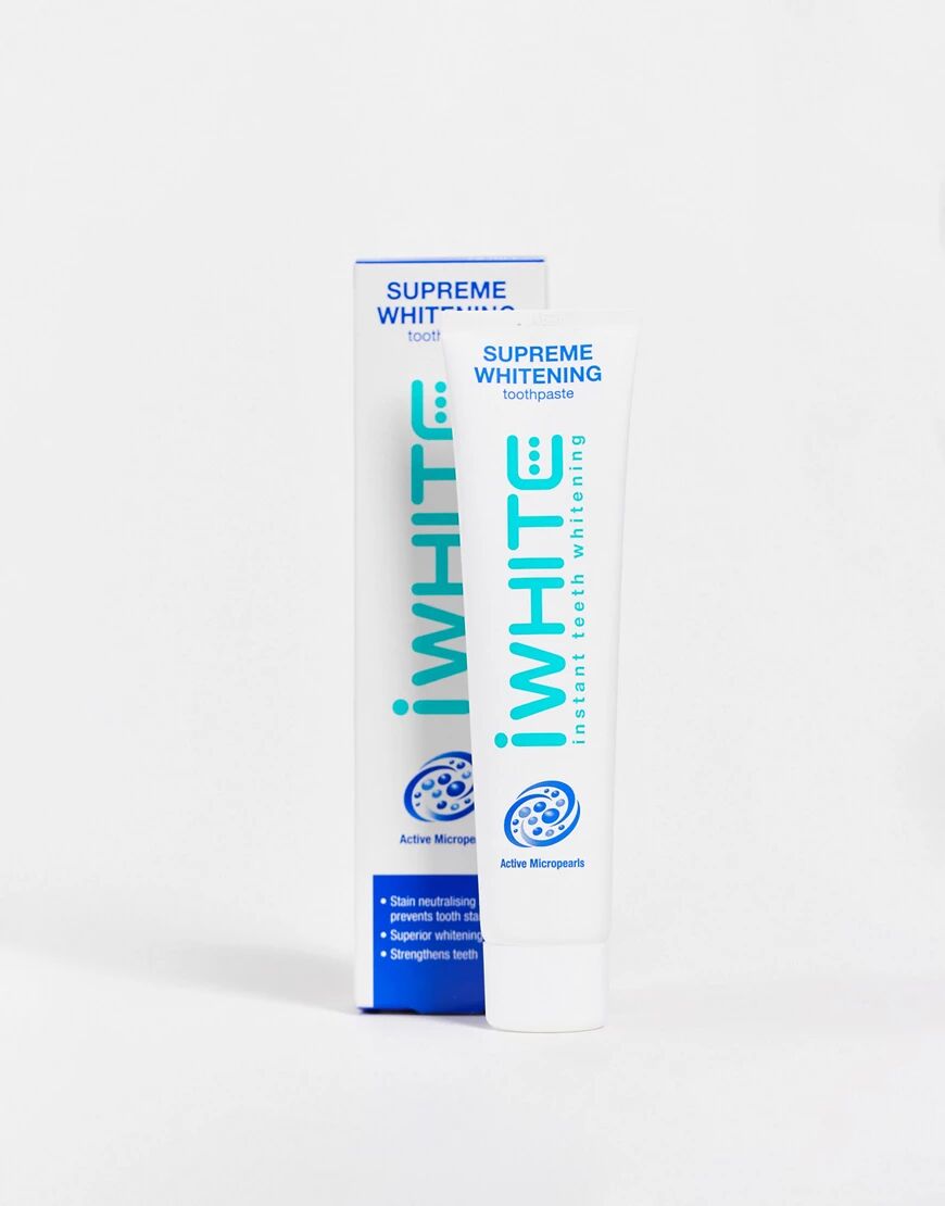 Beauty Extras iWhite Supreme Whitening Toothpaste 75ml-No colour  No colour
