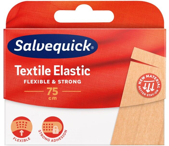 Salvequick Textile Band Aid 75 cm Plaster