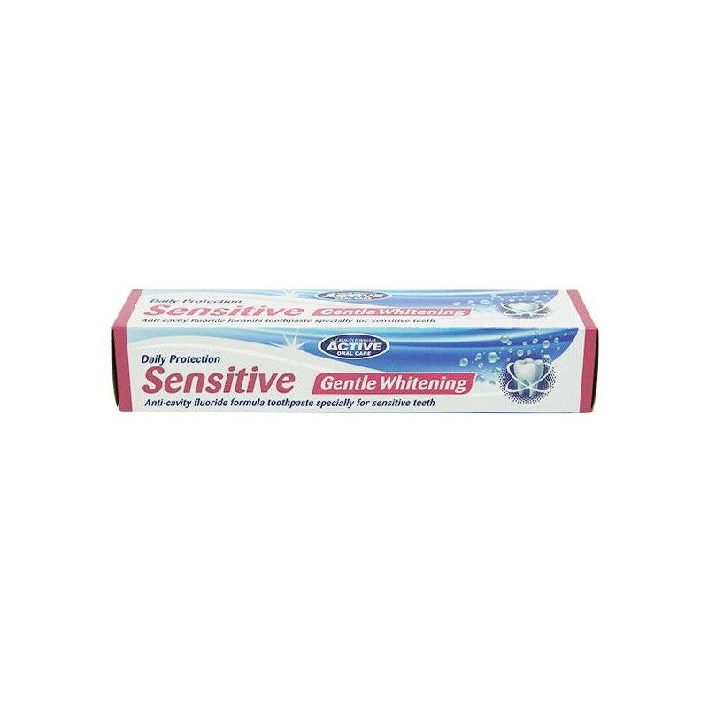 Active Oral Care Sensitive Gentle Whitening Tannkrem 100 ml Tannkrem