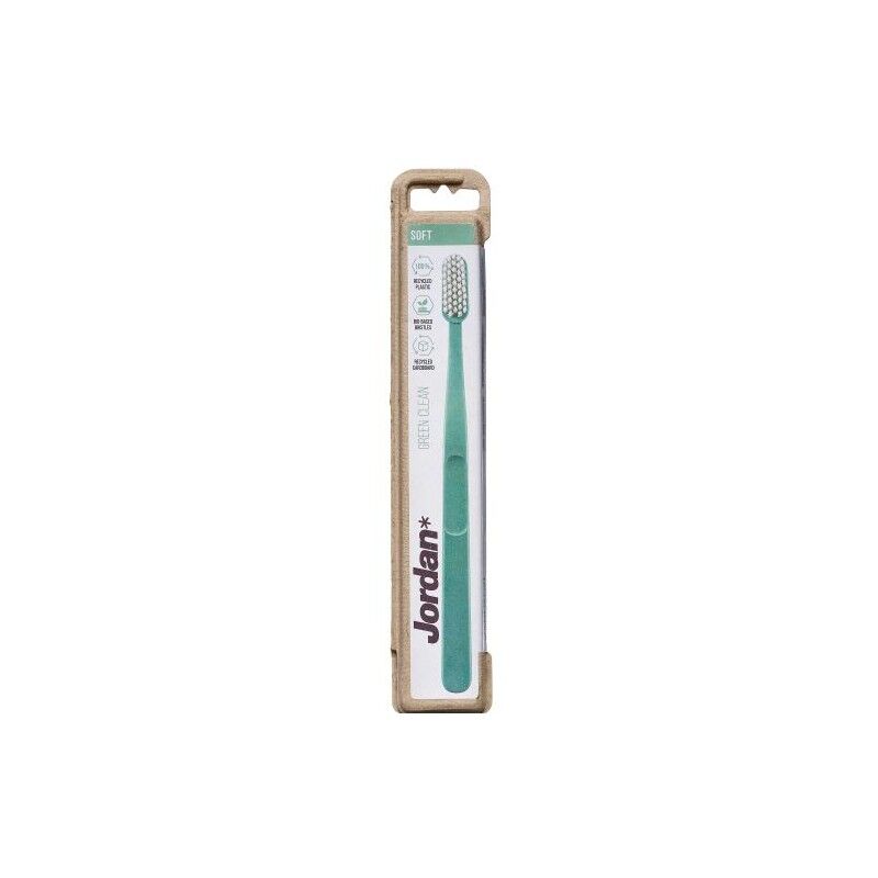 Jordan Green Clean Toothbrush Soft 1 stk Tannkost