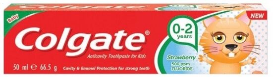 Colgate Junior Strawberry Tannkrem 50 ml Tannkrem