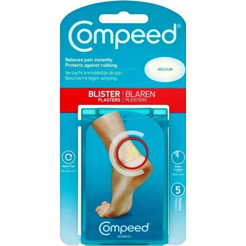 Compeed Blister Plasters Medium 5 stk Fotpleie