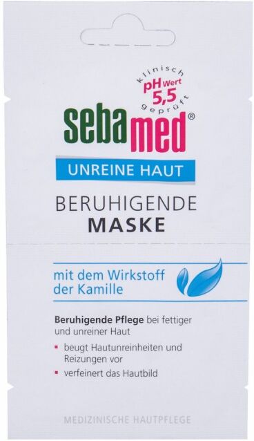 Sebamed Blemished Skin Soothing Mask Chamomile 5 ml Ansiktsmaske