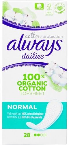 Always Cotton Normal Liner 28 stk Truseinnlegg