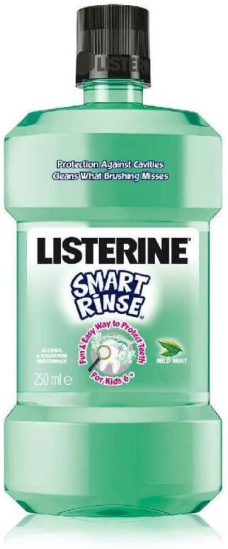 Listerine Kids Mouthwash Mild Mint 500 ml Munnskyll