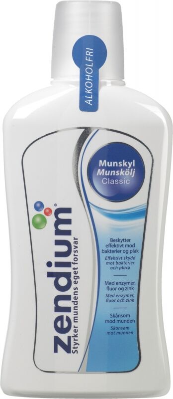 Zendium Munnskyll Classic 500 ml Munnskyll