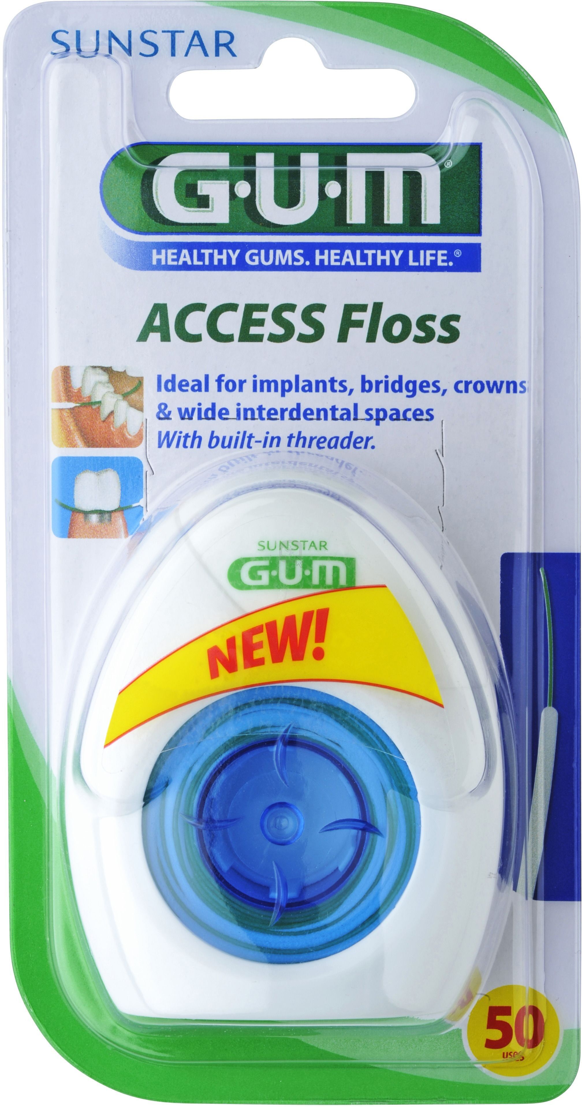 Sunstar GUM Gum Access Floss - 50 stk