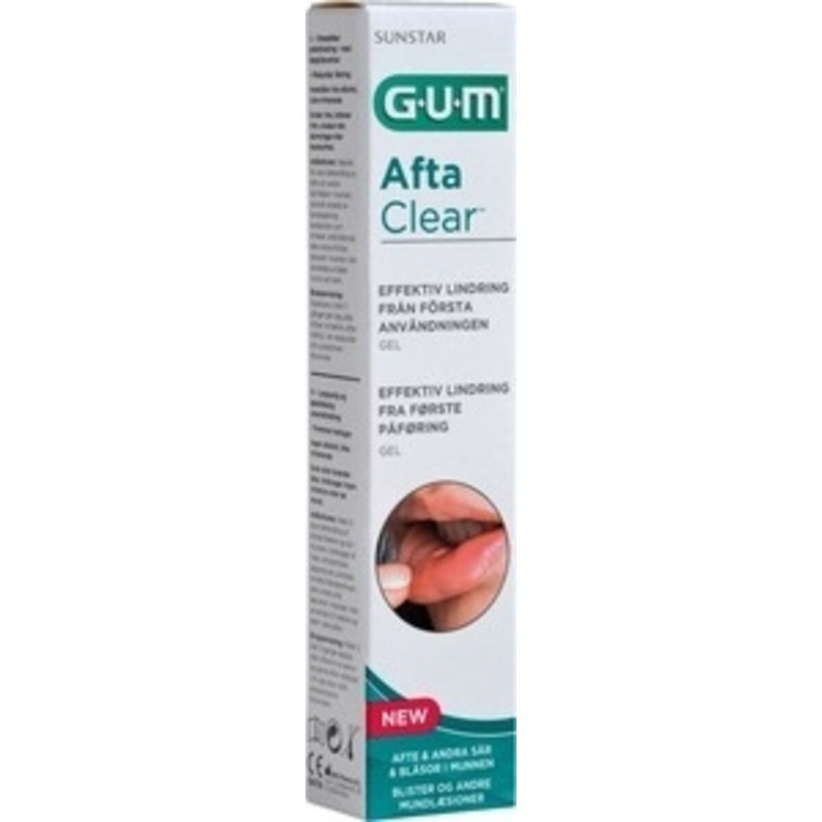 Sunstar GUM Gum AftaClear Gel - 10 ml