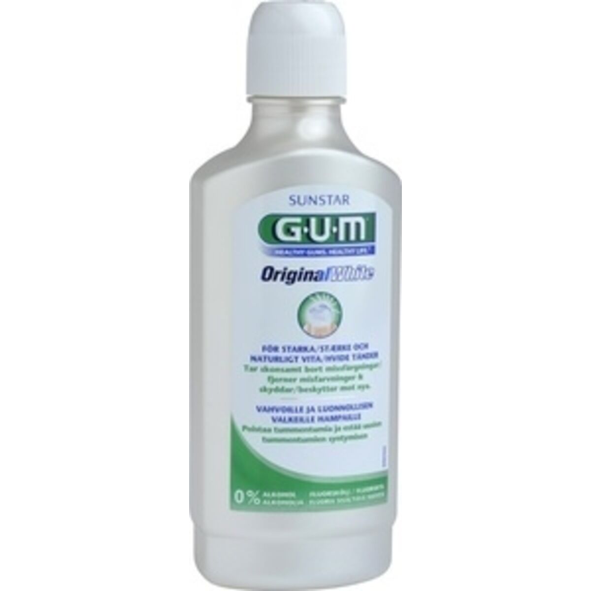 Sunstar GUM Gum Original White Munnskyll - 500 ml