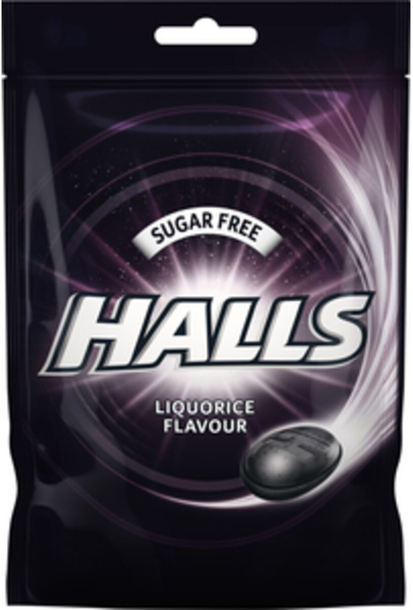 Halls Liquorice - 65 Gram