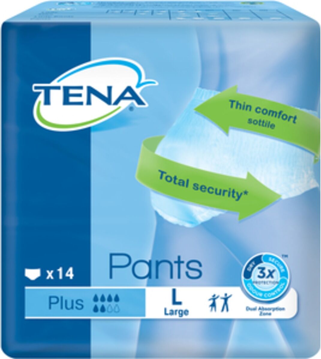 Tena Pants Plus Large - 14 Stk.