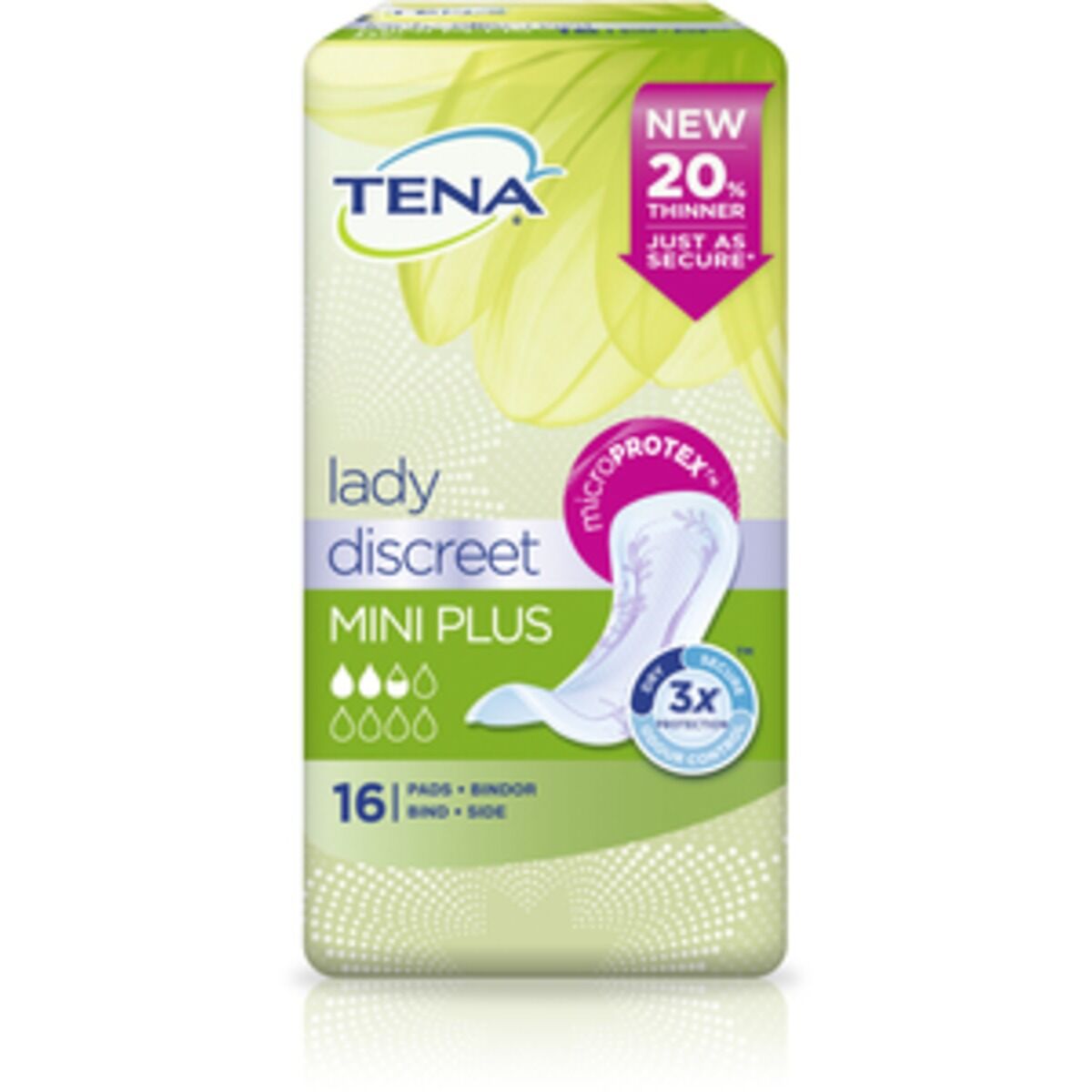 Tena Lady Discreet Mini Plus - 16 Stk.