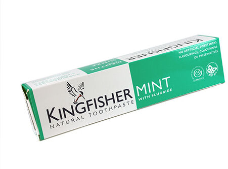 Kingfisher Kingfischer Tannkrem Mynte Med Fluor - 100 ml