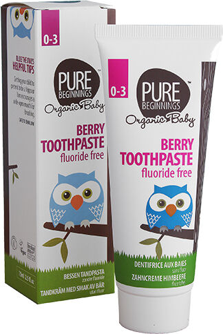 Pure Beginnings Berry Toothpaste 0-3 år - 75 ml