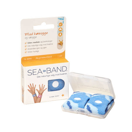 SeaBand For Children - Blå - 2 Stk. - 1 Pakke
