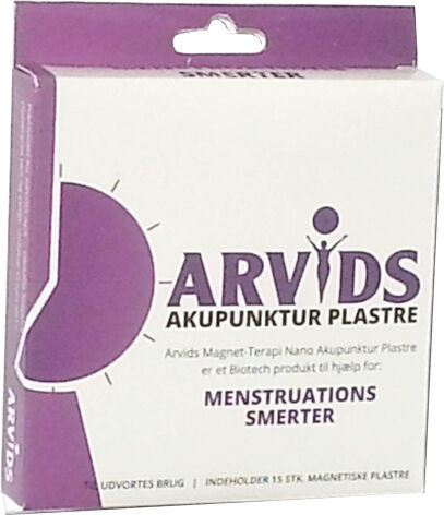 Arvids Akupunktur Plastre Menstruasjon Smerter 15 Stk. - 1 Pakke