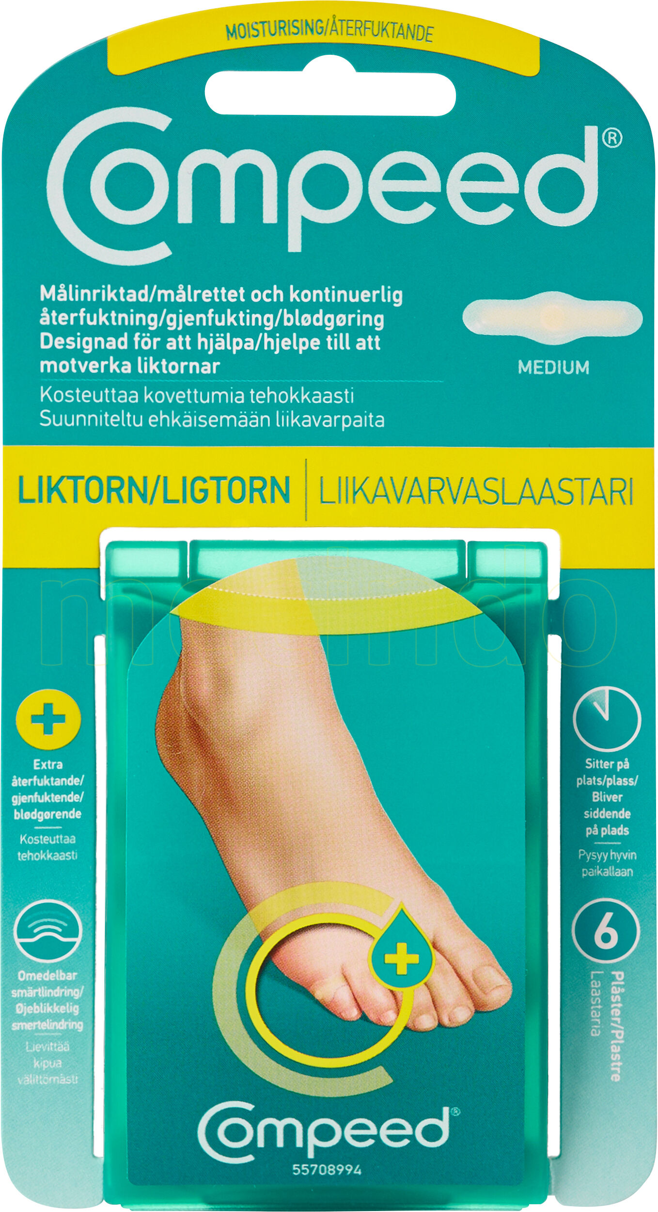 Compeed Moisturising Liktorn - 1 Pakker