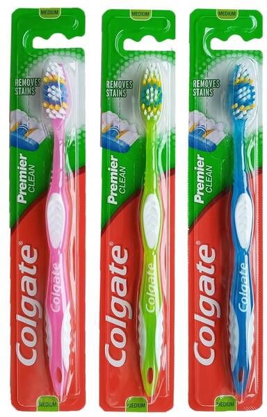 Colgate Tannbørste Premier Clean Colgate