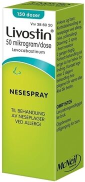 Livostin Nesespray 50mcg/dose