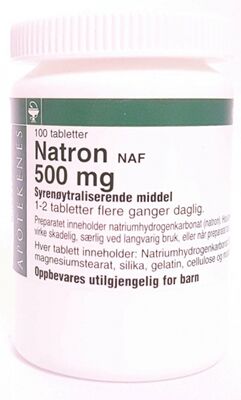 Natron Naf Tabletter 500mg