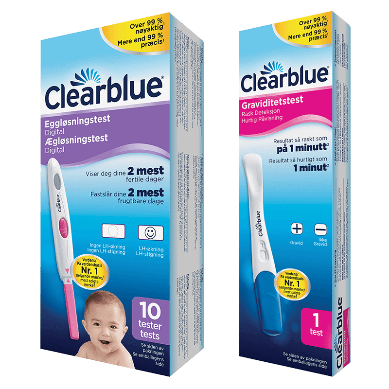 Clearblue Digital Eggløsningstest & Graviditetstest