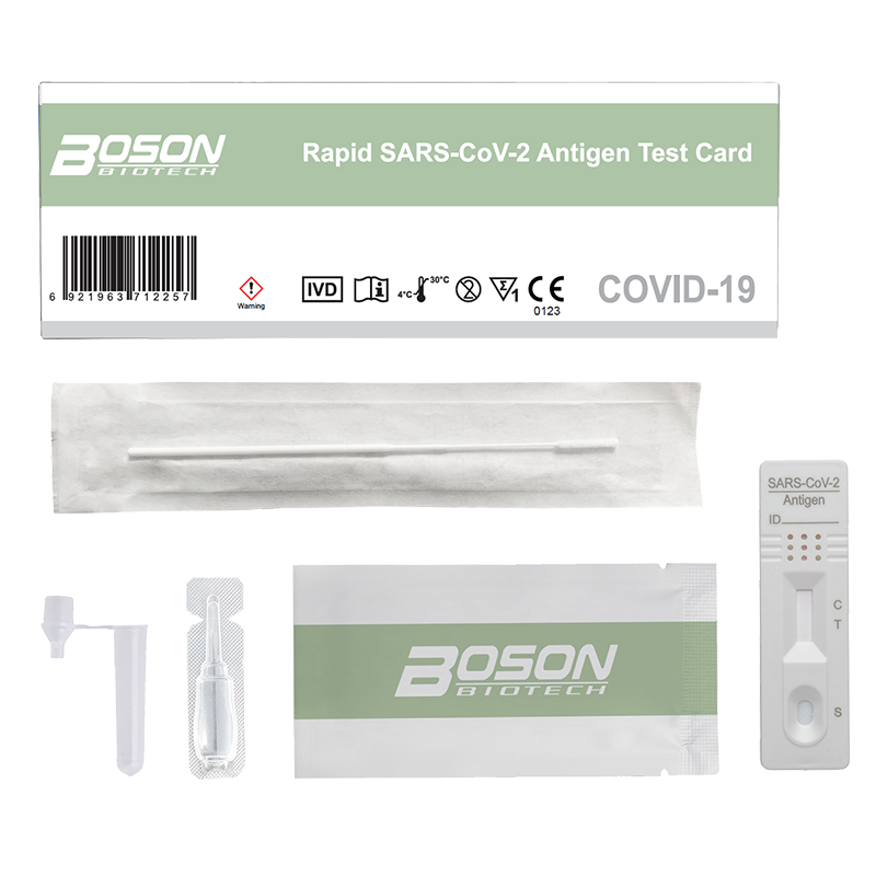 Boson koronatest - SARS-COV-2 antigen hurtigtest (Stk: 1 stk.)
