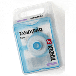 Tandex tanntråd (flat) - 25m