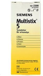 Siemens Multistix 5 (urinanalyse) - 50 stykker