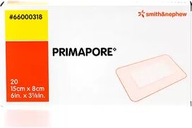 Primapore 15cm x 8cm - 20 stk