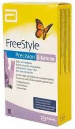 Freestyle Precision ketonstrimler - 10 stk