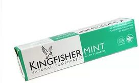 Kingfisher Kingfischer tannkrem Mynte med fluor - 100 ml